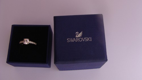Bague solitaire swarovski - bague,