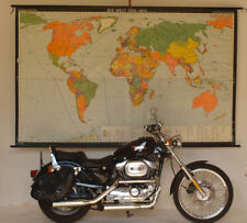 Carte Murale Vintage Ancienne Du Monde 1945-1975 269x166