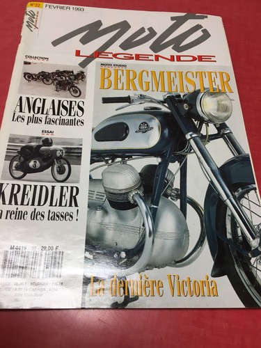 Moto légende revue 1993 - moto,