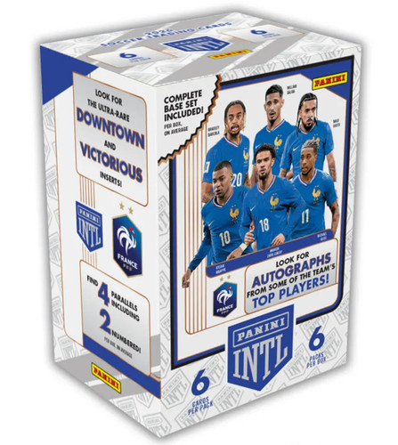 Panini intl france blaster - intl, box