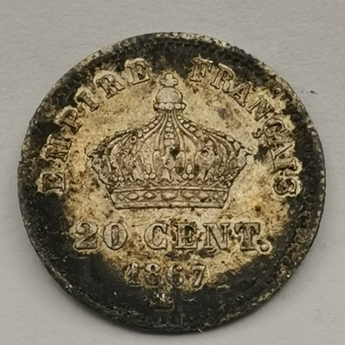 Centimes 1867 strasbourg - 1867,