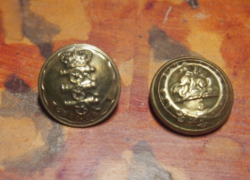 Boutons militaire de - 2,