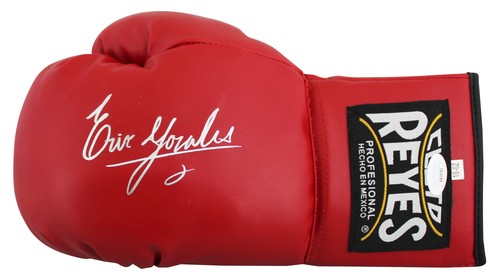 Erik morales signed red - erik, left