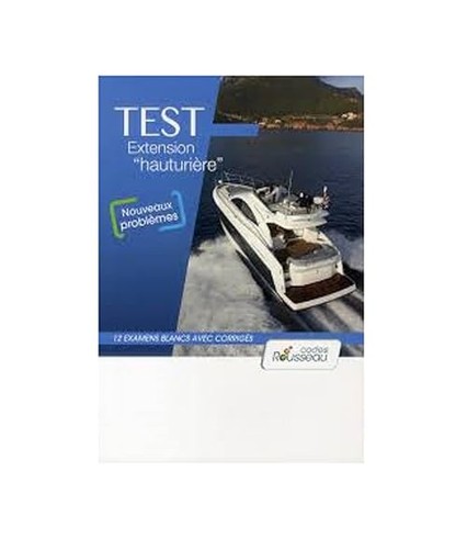 Permis bateau test extension - test,