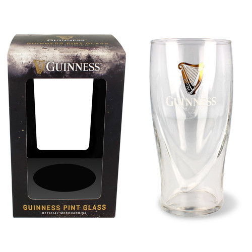 Guinness 540ml pint glass - pint,