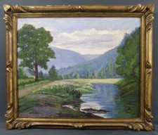 Tableau 1930 Bords de