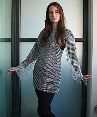 Chemise cotte mailles - en, de