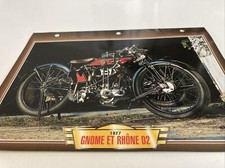 Gnome Rhône 500 D2 1927 fiche carte moto passion collection Atlas