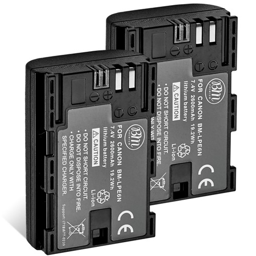Premium e6n batteries - bm,