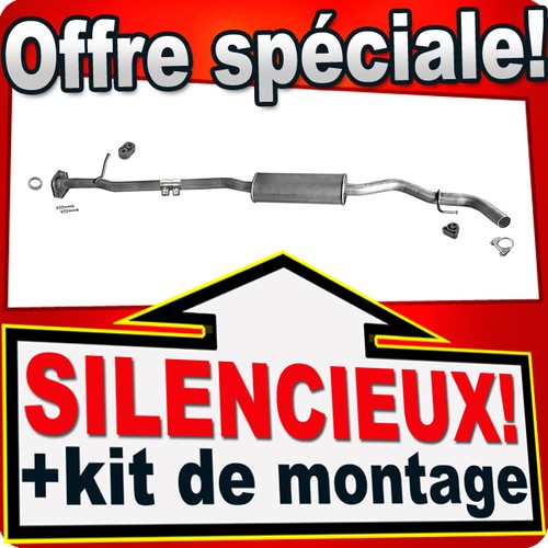 Silencieux intermédiaire pour - silencieux,