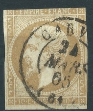 Lot n°94645  n°13A, Oblitéré C à D de Carvin, Pas-de-Calais (61), indice 4