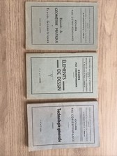 Lot De 3 Livres Ancien De
