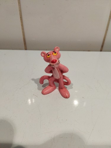 Figurine panthère rose mains - panthère,