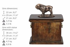 Anglais Bouledogue, Urne, Froids Bronze, Artdog, De , Type