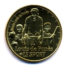 83 SAINT-RAPHAËL Musée Louis de Funès 3, Le sport, 2024, Monnaie de Paris