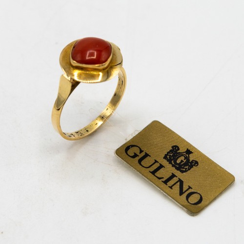 Bague femme jaune 18 - bague,