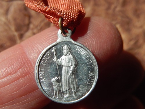 Medaille saint roch cholera - ,