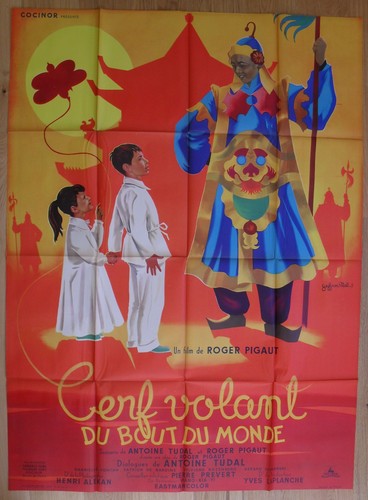 Cerf volant bout monde - bout, du