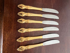 6 couteaux dessert métal