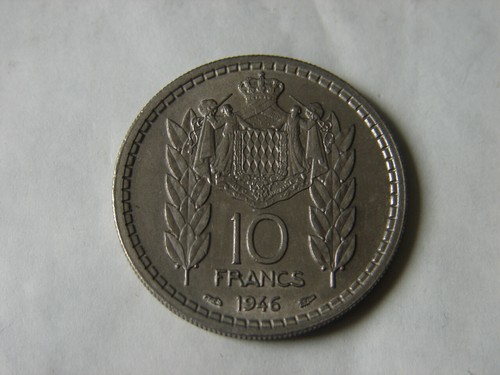 Monaco francs louis ii - monaco.,