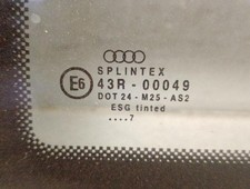 43R00049 vitre arrière gauche