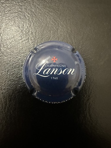 Capsule champagne lanson bleu - capsule,