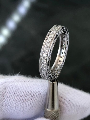 14k blanc diamants - 14k,