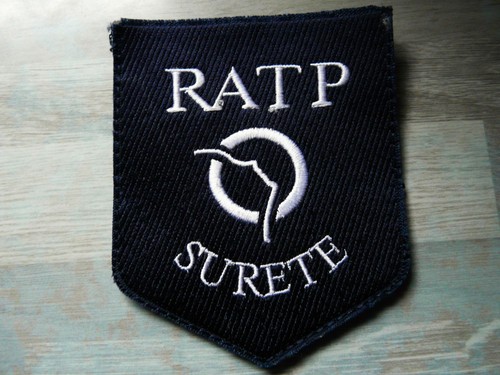Ecusson patch sécurité ratp - ecusson,