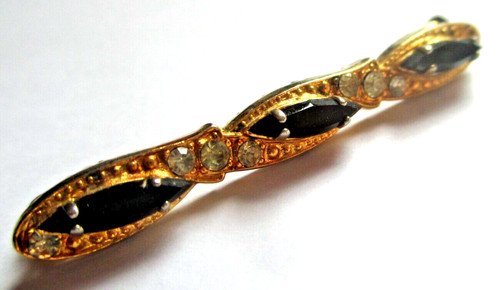 Ancienne broche couleur - , or