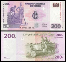 CONGO Billet 200 francs - 4