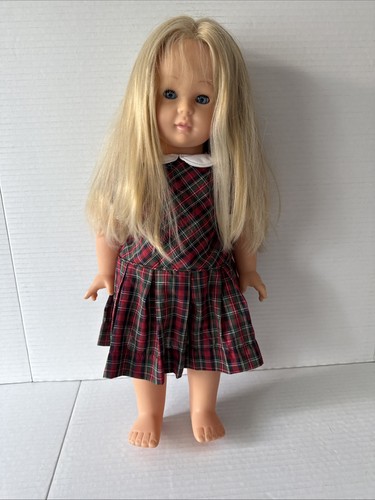 Gotz doll blond - doll, blue