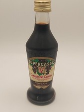 Mignonnettes Alcool Super Cassis Liqueur Crème De Cassis