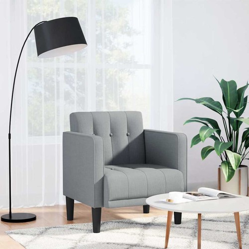 Canapé chaise accoudoirs - accoudoirs, gris