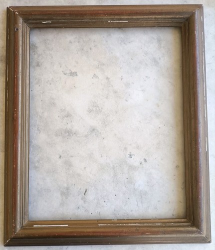 Cadre ancien bois patiné - cadre,
