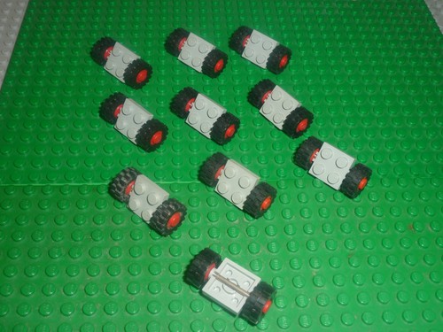 Lot roues lego - de, vintage
