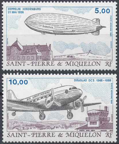 Timbres saint pierre - timbres,