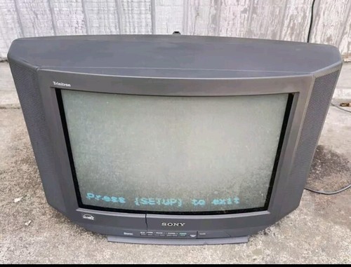 2001 sony trinitron - 📺,
