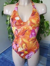LISE CHARMEL MAILLOT DE BAIN 1 PIECE TAILLE 1 MODELE BOUQUET D'OR REF AB9297