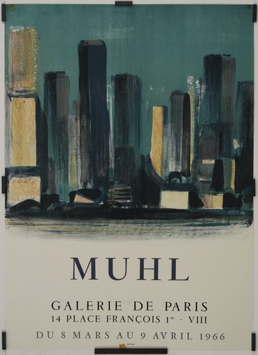 Muhl galerie paris 1966 - de,