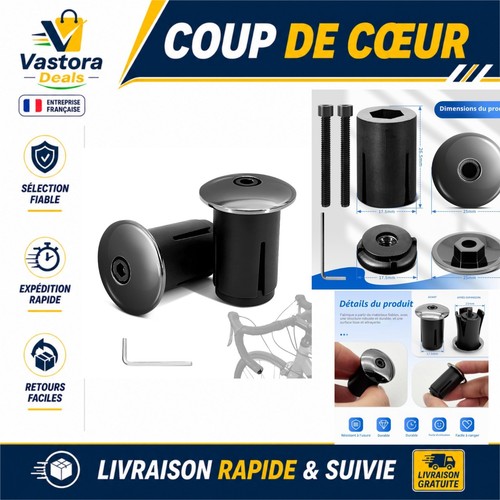 Lot embouts guidon - embouts, en