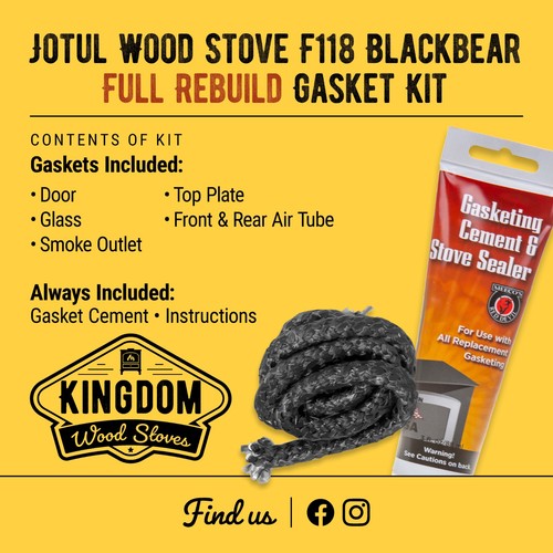 Jotul wood stove f118 - jotul,