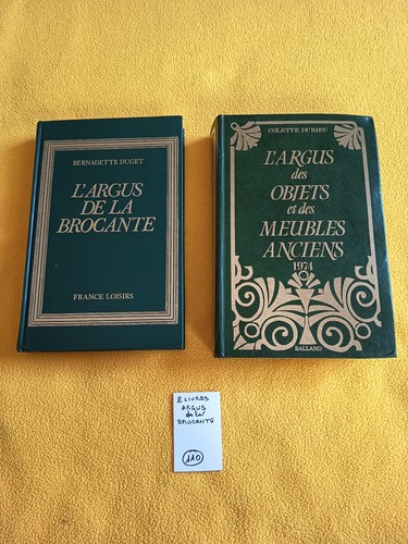 Lot livres argus - 2, de