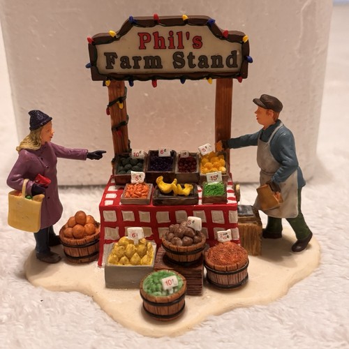 Lemax village phil farm - phil's,