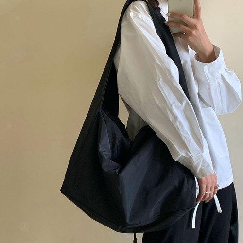 Sac seau nylon crossbody - sac,