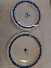 assiettes anciennes Badonviller Gien Publicitaire Biscuit Gondolo Mirand Belin