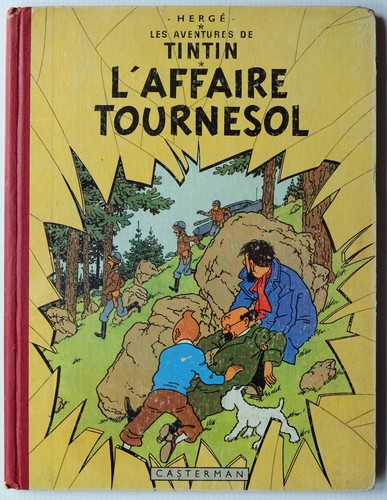Tintin affaire tournesol - l'affaire, /