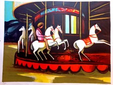 GEORGES BRIATA (1933-2019) n°9/150 - Signé main - Lithographie Papier 