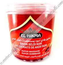 Savon Noir Beldi Aker Fassi Akar Fassi 100% Naturel 250g Black Soap, Jabón Negro