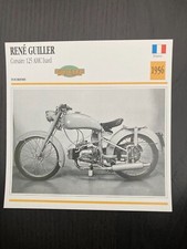 CARTE FICHE MOTO collection