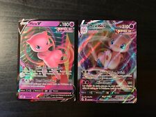 Lot 2 Cartes Pokémon Mew V